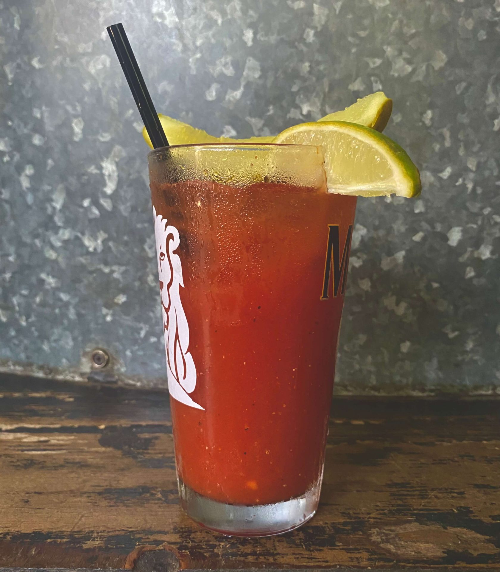 Signature bloody mary at Louise's Downtown Lawrence Kansas